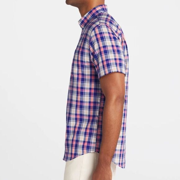 HAWKER RYE
Toby Short Sleeve Summerweight Slub Coral XL‎ TA Stitch Fix Nwt - Picture 3 of 8